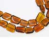 Natural Brandy Citrine Quartz Smooth Twisted Rectangle Beads Strand Length 14 Inches and Size 12mm to 13mm approx 